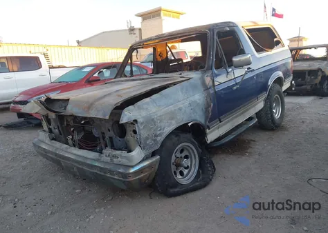 1990 Ford Bronco U100 z USA, uszkodzony, nr VIN 1FMEU15N0LLB20951